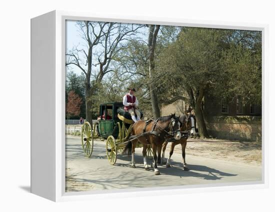 Williamsburg, Virginia, USA-Ethel Davies-Framed Premier Image Canvas