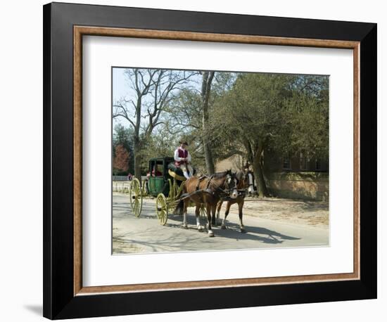 Williamsburg, Virginia, USA-Ethel Davies-Framed Photographic Print