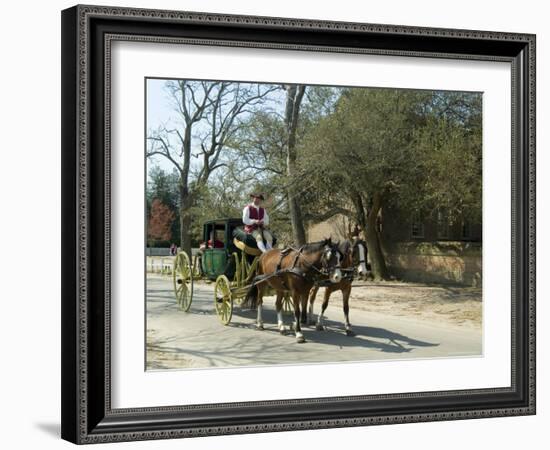 Williamsburg, Virginia, USA-Ethel Davies-Framed Photographic Print