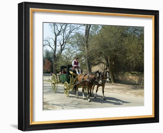 Williamsburg, Virginia, USA-Ethel Davies-Framed Photographic Print