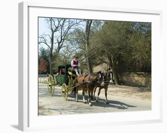 Williamsburg, Virginia, USA-Ethel Davies-Framed Photographic Print