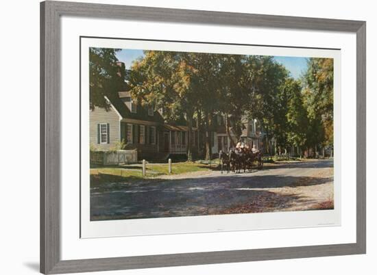 Williamsburg-Grant Romney Clawson-Framed Collectable Print