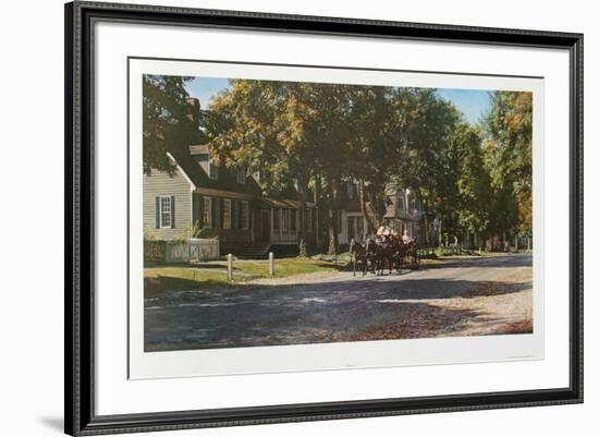 Williamsburg-Grant Romney Clawson-Framed Collectable Print