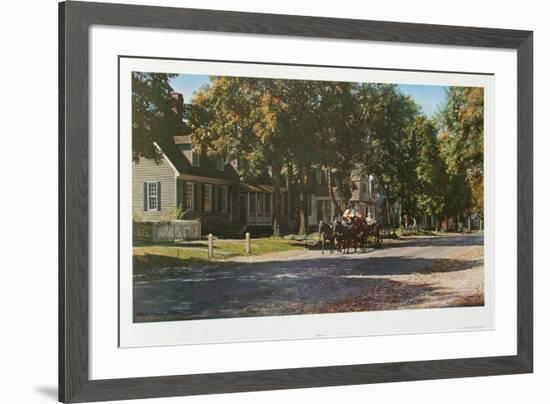 Williamsburg-Grant Romney Clawson-Framed Collectable Print