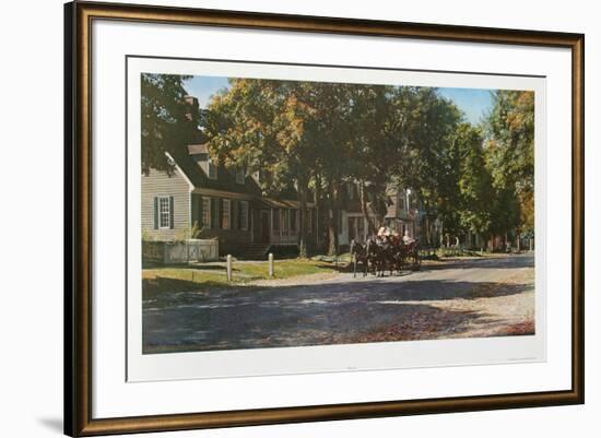 Williamsburg-Grant Romney Clawson-Framed Collectable Print