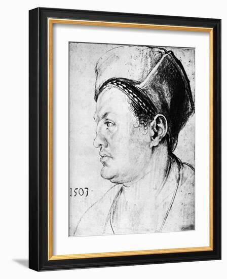 Willibald Pirckheimer, 1503-Albrecht Durer-Framed Giclee Print