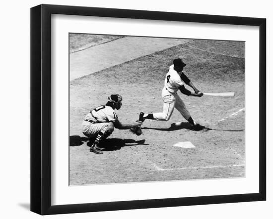 Willie Mays (1931-)-null-Framed Giclee Print