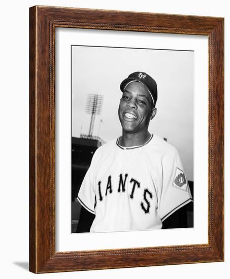 Willie Mays (1931-)-null-Framed Giclee Print