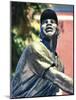 Willie Mays statue in AT&T Park, San Francisco, California, USA-Panoramic Images-Mounted Photographic Print