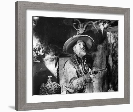 Willie Nelson, Barbarosa (1982)-null-Framed Photo