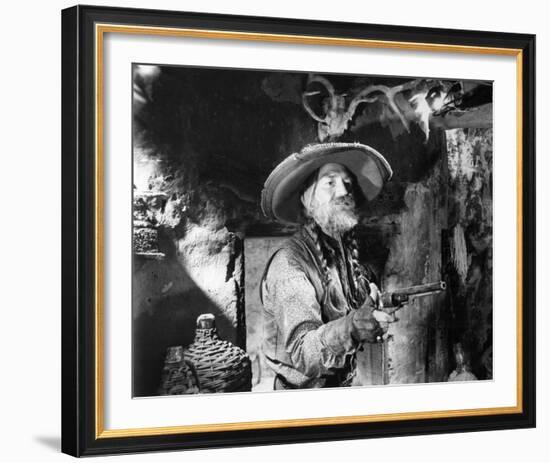 Willie Nelson, Barbarosa (1982)-null-Framed Photo