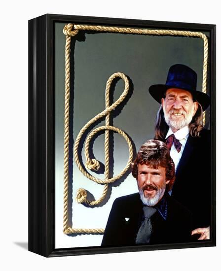 Willie Nelson-null-Framed Stretched Canvas