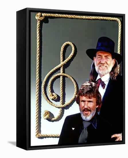 Willie Nelson-null-Framed Stretched Canvas