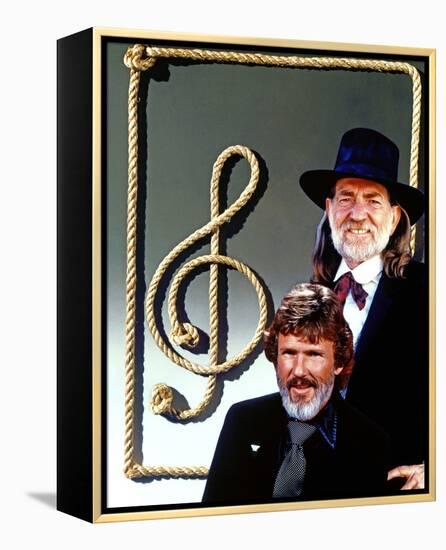 Willie Nelson-null-Framed Stretched Canvas