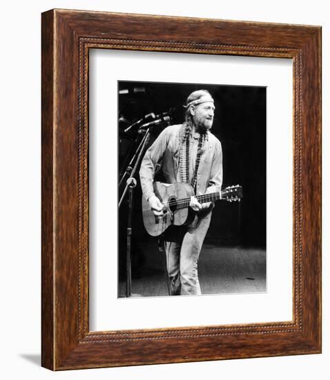 Willie Nelson-null-Framed Photo