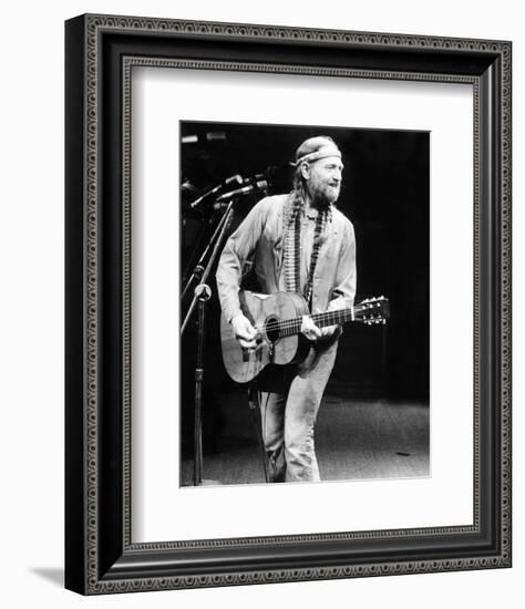 Willie Nelson-null-Framed Photo