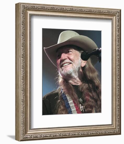 Willie Nelson-null-Framed Photo