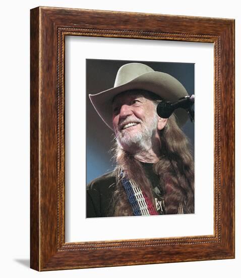 Willie Nelson-null-Framed Photo