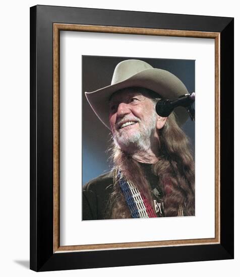 Willie Nelson-null-Framed Photo