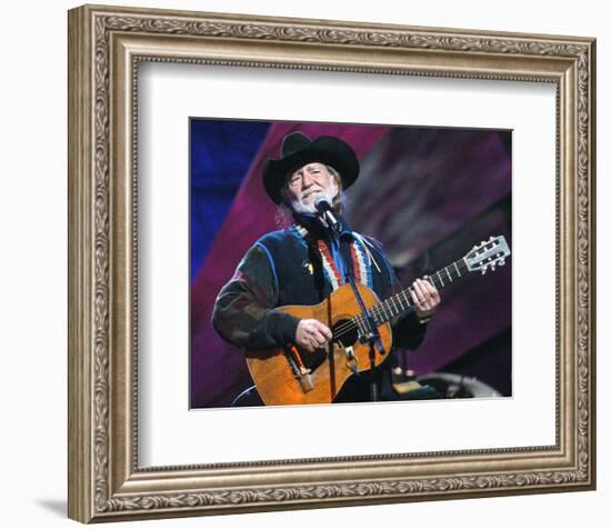 Willie Nelson-null-Framed Photo