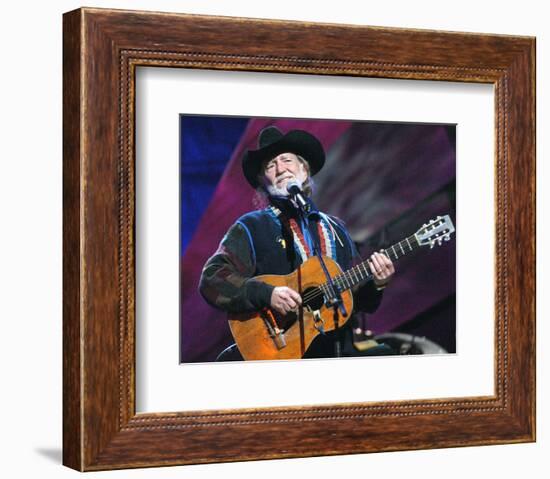 Willie Nelson-null-Framed Photo