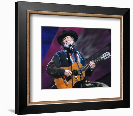 Willie Nelson-null-Framed Photo