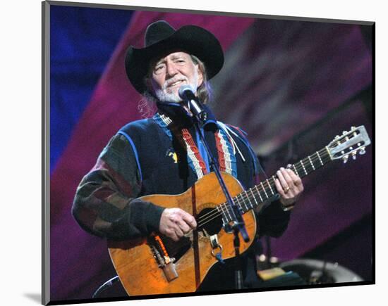 Willie Nelson-null-Mounted Photo