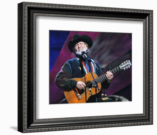 Willie Nelson-null-Framed Photo