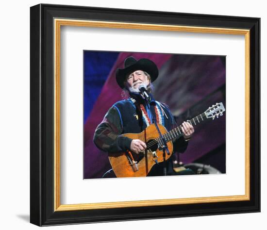 Willie Nelson-null-Framed Photo