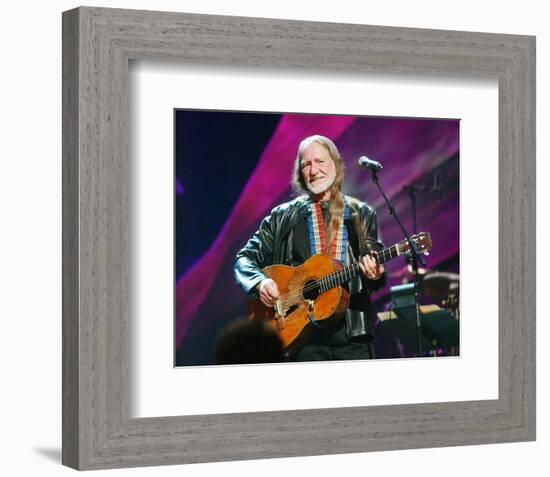 Willie Nelson-null-Framed Photo