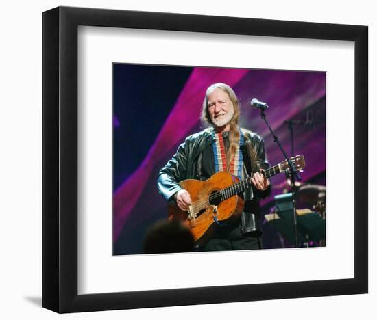 Willie Nelson-null-Framed Photo