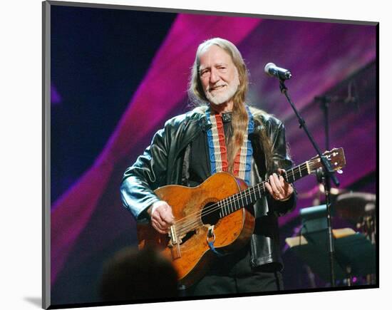 Willie Nelson-null-Mounted Photo