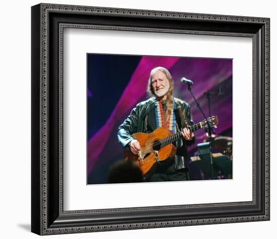 Willie Nelson-null-Framed Photo