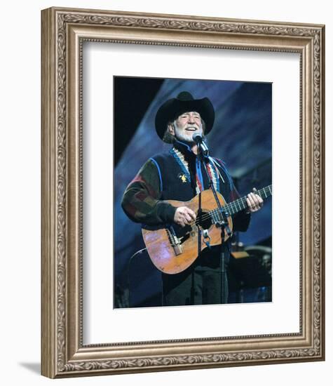 Willie Nelson-null-Framed Photo