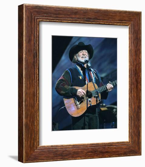 Willie Nelson-null-Framed Photo