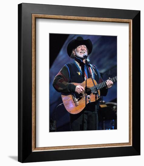 Willie Nelson-null-Framed Photo