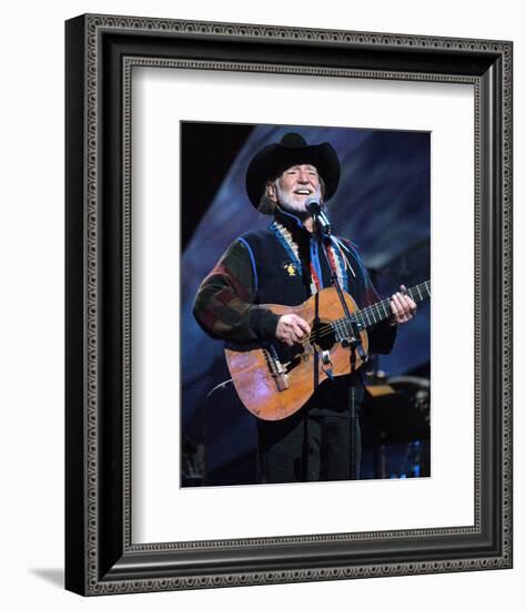 Willie Nelson-null-Framed Photo