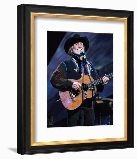 Willie Nelson-null-Framed Photo