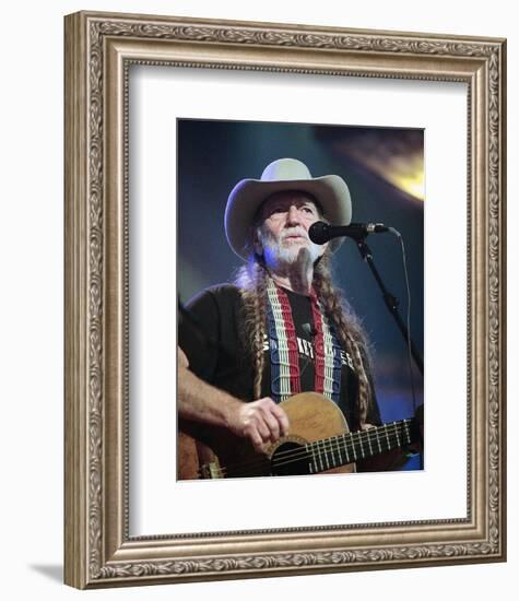 Willie Nelson-null-Framed Photo