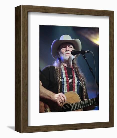 Willie Nelson-null-Framed Photo