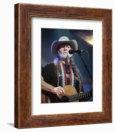 Willie Nelson-null-Framed Photo