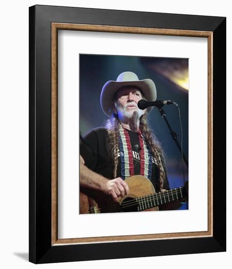 Willie Nelson-null-Framed Photo