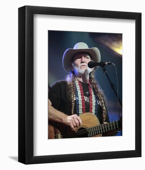 Willie Nelson-null-Framed Photo