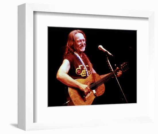 Willie Nelson-null-Framed Photo