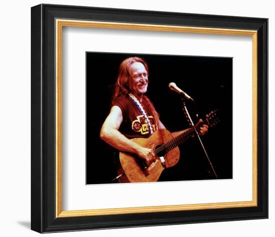 Willie Nelson-null-Framed Photo