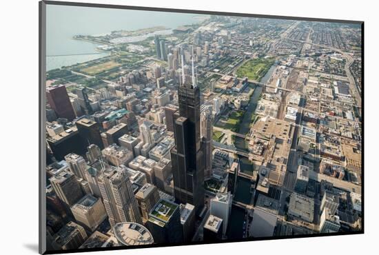 Willis Tower Southwest Chicago Aloft-Steve Gadomski-Mounted Photographic Print