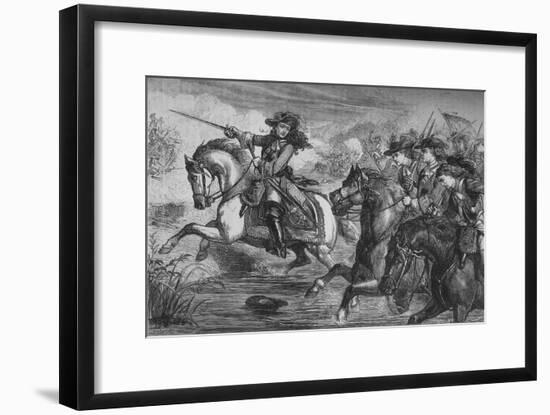 'Willliam III. At the Boyne', 1690, (c1880)-Unknown-Framed Giclee Print