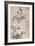 Willow and Peach Blossoms-Li Shan-Framed Giclee Print