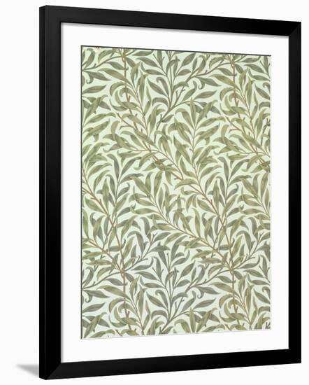 "Willow Bough" Wallpaper Design, 1887-William Morris-Framed Premium Giclee Print