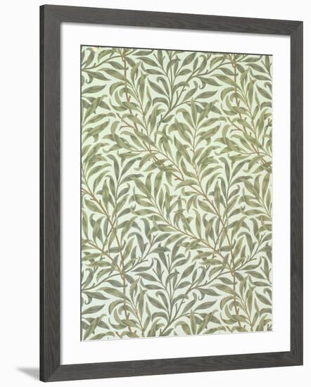 "Willow Bough" Wallpaper Design, 1887-William Morris-Framed Premium Giclee Print